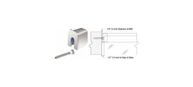 Cr Laurence 336044826529 Crl Lr10secps 316 Polished Stainless Stabilizing End Cap For L10 Series Rail