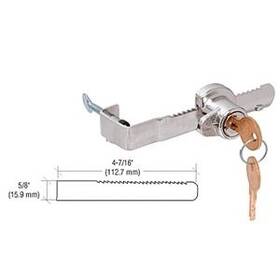 962l Cr Laurence Crl Chrome Adjus Sliding Glass Door Lock With Thumb Screw Adjustment For Up T