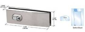 Cpl205bs Cr Laurence C.r. Crl Brushed Stainless Steel Curved European Patch Door L
