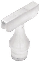 Cr15ta180ps Cr Laurence Crl 316 Polished Stainless Crs Top Rail Adaptor For 180 Center Post
