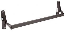 Dl1190lhrdu Cr Laurence C.r. Crl Dark Bronze Cross Bar Panic Exit Device - Left Ha