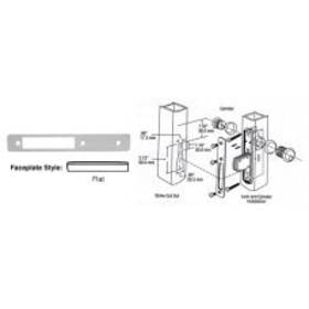 Dl2111a Cr Laurence C.r. Crl Aluminum Flat Faceplate For Dl2110 Series Long Throw