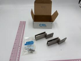 Eh85 Cr Laurence Crl Brushed Nickel Light Duty Frameless Cabinet Shower Door Hinge Eh 85 2 Pack