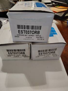 Est037orb Cr Laurence Lot Of 3 Crl Oil Rubbed Bronze Estate 037 Series Wall Mount Hinge Nos