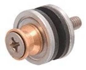 F40wkbs Cr Laurence Crl Brushed Stainless Steel Replacement Washer Set For Back-to-back Solid Pull