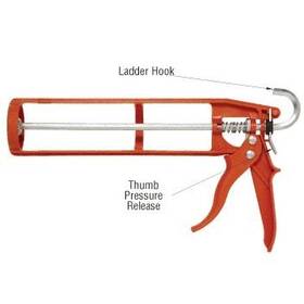 Ga1202 Cr Laurence Crl Nylon Strap Frame Caulking Gun 7 To 1 Ratio