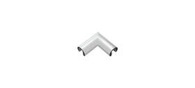 Gr0v4hm Cr Laurence Mill Aluminum 4 Inch X 2-1/2 Oval 90 Degree Horizontal Corner For 1/2 Or 5/8