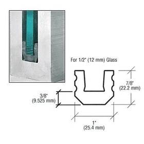 Gr5ub25 Cr Laurence Crl Setting And Centering Block For 1/2 Inch Glass - 25 Ft. Roll