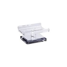 Mssc5 Cr Laurence Clear Acrylic Mirror Soap Dish Stand