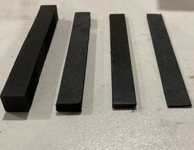 Sb564-xcp100 Cr Laurence 362 Pack Crl 1/2 Inch X 4 Neoprene Glass Setting Blocks Rubber 1/16 1/8 1/4