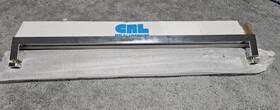 Sq24ch Cr Laurence Crl Polished Chrome Inch Sq Series 24 Square Tubing Mitered Single-sided Towel Ba
