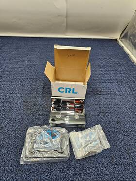V1e044ch Cr Laurence Crl Polished Chrome Vienna Wall Mount Full Back Plate Hinge