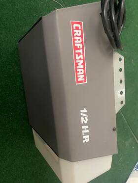 139.53910 Craftsman Garage Door Opener-used Craftman 1/2 Hp -chain Drive