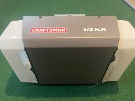 139.53966srt Craftsman Garage Door Opener-used Craftman 1/2 Hp -chain Drive