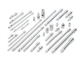 Cmmt53001 Craftsman 1/4 3/8 And 1/2 Inch Drive Metric Sae Socket Accessory Set 34 Pc