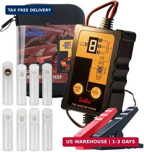 C150 Creator Fuel Injector Testing And Cleaning Tool Kit 8 Pulse Modes 4-wire Dual