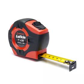 P1000 Crescent 313047299239 Lufkin Series 1 Inch X 8m/26 Ft. Hi-viz Orange Sae/metric Yellow Clad A30 B