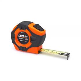 P1000 Crescent 726084525863 Lufkin Series 3/4 Inch X 5m/16 Ft. Hi-viz Orange Sae/metric Yellow Clad A30