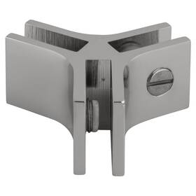 E120a Crl 060829100671 Chrome Anodized Aluminum Three-way 120 Degree Glass Connector