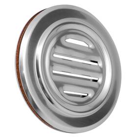 834ba Crl Bright Anodized Finish Aluminum No-draft Speak-thru 5 5/16 Inch Brite