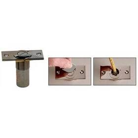 Amr209bn Crl Brushed Nickel Dust Proof Keeper Locking Option By Cr Laurence