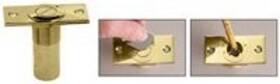 Amr209br Crl Brass Dust Proof Keeper Locking Option By Cr Laurence