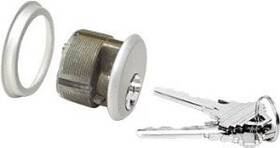 Dl2170y8kda Crl Aluminum Single Mortise Cylinder With Yale Inch 8 Keyway And Keyed Different