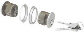 Dl2171y8kda Crl Aluminum Double Mortise Cylinder With Yale Inch 8 Keyway And Keyed Different