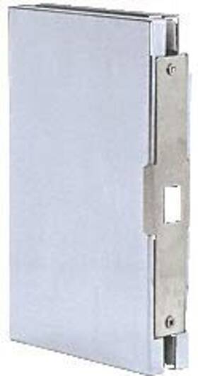 Dlk610bs Crl C.r. Laurence Brushed Stainless 6 Inch X 10 Center Lock Glass Keeper