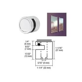 Crl Eg14sc Satin Chrome Edge Grip For 1/4 Inch Material