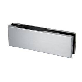 Eur201a Crl Aluminum Finish Eur Series Top Or Bottom Patch Fitting - Less Insert