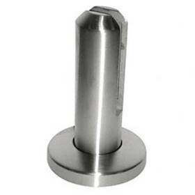 Fwcr20bs Crl Surface Mount Friction Fit Spigot Round Brushed Stainless Steel