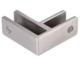 Gbc90bs Crl Brushed Stainless 90 Degree Glass Bracing Clamp