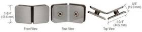 Gcb135bn Crl Brushed Nickel Traditional 135 Degree Glass Clamp