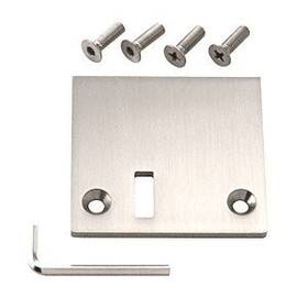 Ge90sc3bn Crl C.r. Laurence Brushed Nickel Geneva Stop Plate For Rps