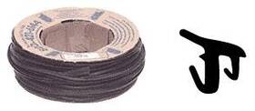 Ggt38100 Crl 3/8 Inch Roll-in Epdm Gasket For Tapered Sidelite Rails - 100 Ft Roll