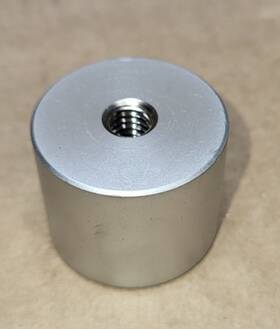Gm-sob1141sc Crl Lot Of 22 Standoff Bases Ss 316 Brushed 1 1/4 Inch Diameter X Tall 5/16-18 Thd