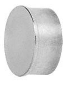 Hr15fps Crl C.r. Laurence Polished Stainless Flat End Cap For 1-1/2 Inch Round Tubi