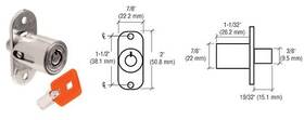 Kml41 Crl Keymatic Sliding Door Plunger Lock By Cr Laurence