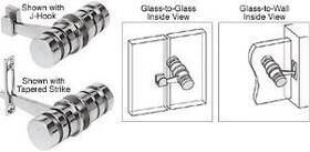 Lat001ch Crl Chrome Finish 180186 Knob Latch
