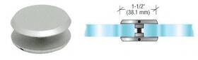 Mc112a Crl Satin Anodized Aluminum Mini Mall Front Glass Clamp