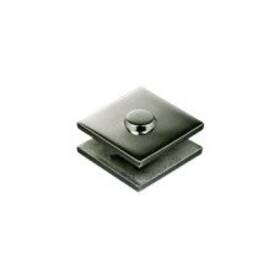 Mfc10 Crl Polished Stainless Steel 2 In X Square Mall Front Glass Clamp