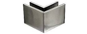 Mfc23 Crl Brushed Stainless Steel 2-1/2 In X 2 90 Degree Outside Square Mall Front
