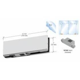 1nt302 Crl Ph11da Satin Anodized Bottom Door Patch With Insert