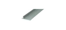 Pld1655 Crl Aluminum Sliding Screen Door Rail - 72 In Long