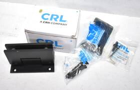 V1e037mbl Crl Matte Black Vienna 037 Series Wall Mount Full Back Plate Hinge