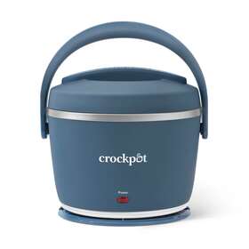 Crockpot 672670427434 Electric Lunch Box Portable Food Warmer 20-ounce Faded Blue