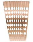 Cu330103-104 Pack Of Copper Plated Support Bracket Hole Long