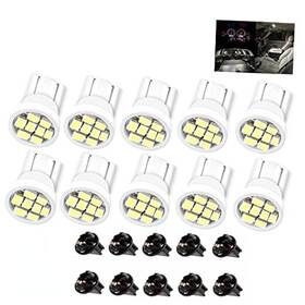 Pc168 Cusmme 11043 10pack T10 194 168 Led Light Bulb Pc194 Pc195 Pc160 Pc161 Instrument