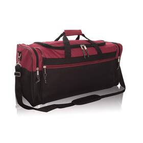 Df-056 Dalix 25 Inch Extra Large Vacation Travel Duffle Bag In Maroon